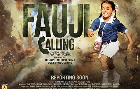 Fauji Calling poster out, makers open to theatrical and OTT release