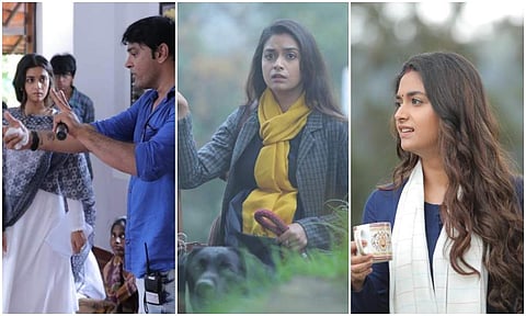 New stills from Keerthy Suresh's upcoming film Penguin