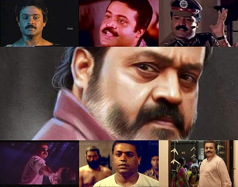 From electrifying cops to coy romantic. From firebrand journalist to selfless husband. In his stellar career, Suresh Gopi constantly breaks stereotypes about him and in style. Well... Happy Birthday