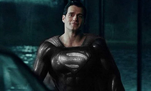 Superman in black