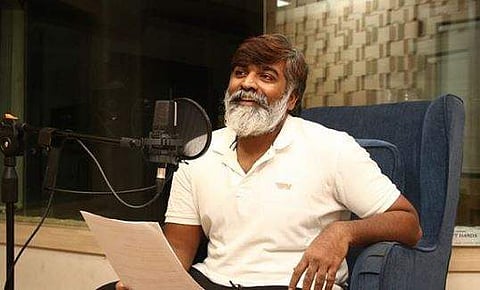 Vijay Sethupathi begins dubbing work for Laabam