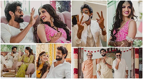 From haldi ceremony to wedding day, here are the photos of Rana Daggubati and Miheeka Bajaj doing the rounds on social media