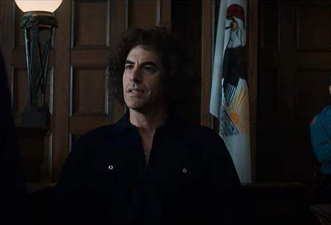 A screenshot from the trailer of The Tail of the Chicago 7