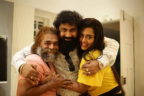 Dr Praveen Rana, Remya Panicker and Sinoj Varghese in Choran