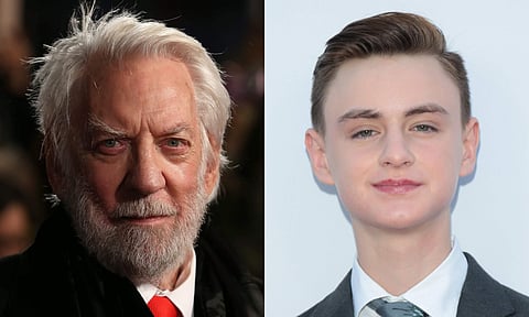 Donald Sutherland, Jaeden Martell