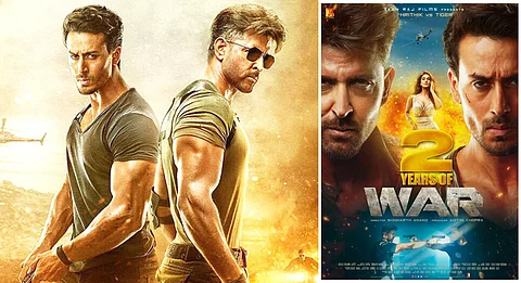 Hrithik Roshan, Tiger Shroff look back at 2 years of War
