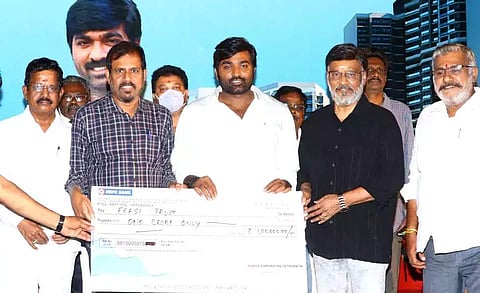 Vijay Sethupathi donates Rs 1 crore to FEFSI