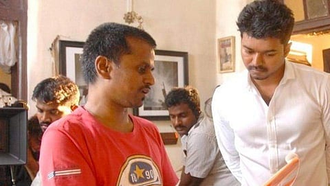 As the AR Murugadoss film, featuring Vijay in an uber-cool avatar, completes 9 years, here are some unseen working stills from its making