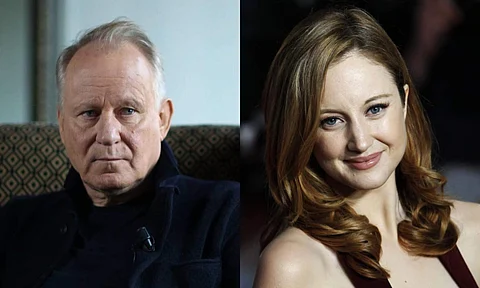 Stellan Skarsgard, Andrea Riseborough