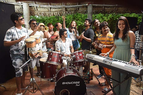 A still from Beast shooting spot