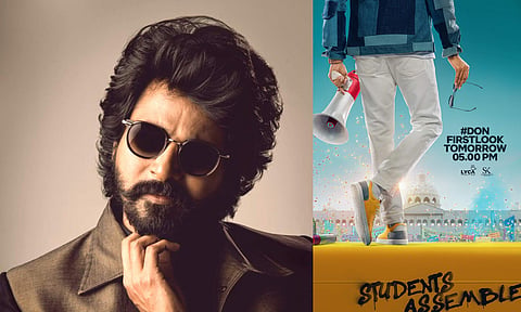 First look of Sivakarthikeyan's Don to be released tomorrow