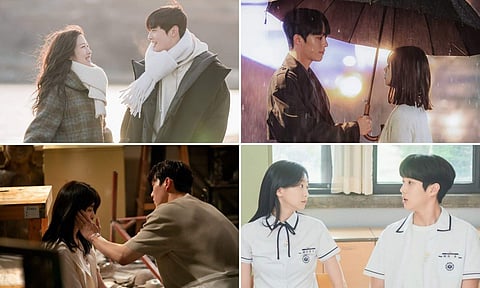 Stills from True Beauty,  My Roommate is a Gumiho, Nevertheless, and Our Beloved Summer
