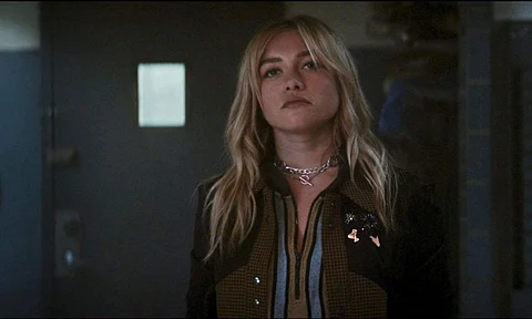 A still of Florence Pugh as Yelena Belova in Hawkeye