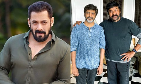 Salman Khan, Mohan Raja, Chiranjeevi
