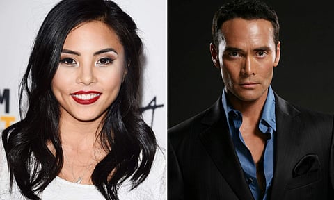 Anna Akana and Mark Dacascos