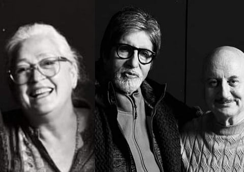 Anupam Kher, Nafisa Ali reunite with Amitabh Bachchan for Uunchai 
