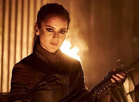 Kangana Ranaut hints at new venture after wrapping up Dhaakad's Bhopal schedule 