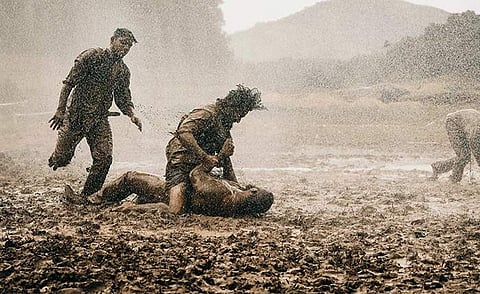 Celebrities across languages launch teaser of mud racing flick titled Muddy 