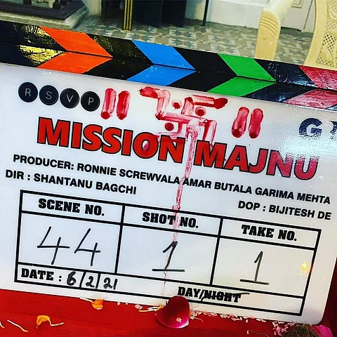 Sidharth Malhotra-Rashmika Mandanna-starrer Mission Majnu goes on floors in Lucknow