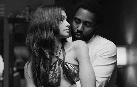 A still from Malcolm & Marie