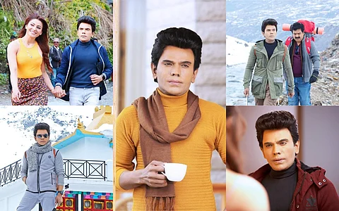 The shoot of Legend Saravanan's debut movie is currently taking place in Manali, and here are some pictures from the same
