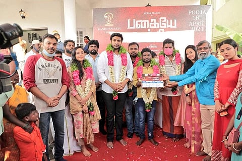 Vikram Prabhu's Pagaiye Kathiru goes on floors 
