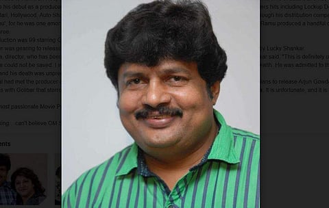 Famous Kannada producer Ramu succumbs to Covid-19 