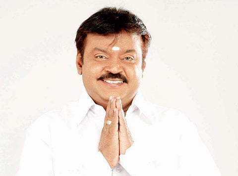 Actor-politician Vijayakanth suffers breathing issues, hospitalised in Chennai
