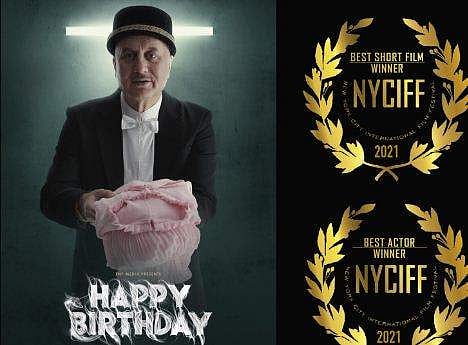 Anupam Kher wins Best Actor award at New York City International Film Festival 