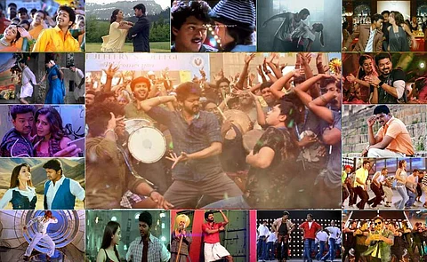 We take a dancing trip down memory lane to highlight some of Vijay's dazzling dance songs through the years. Trust us... It was no easy job