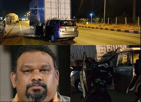 Film critic-actor Kathi Mahesh meets with an accident, admitted in ICU