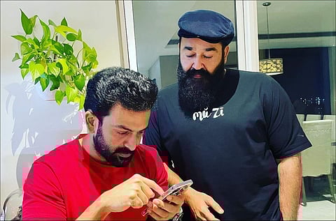 Mohanlal joins the sets of Prithviraj's Bro Daddy