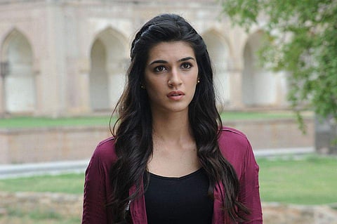 Kriti Sanon filming the last schedule of Bachchan Pandey