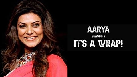 Sushmita Sen and team wrap up Aarya Season 2