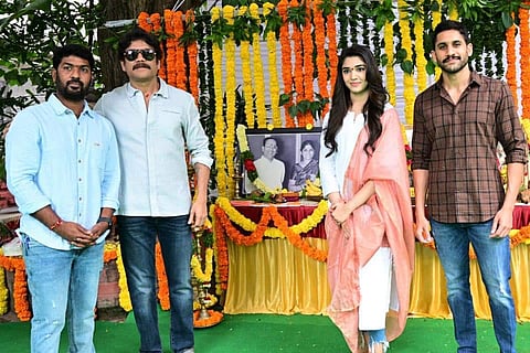 Nagarjuna's Bangarraju launched