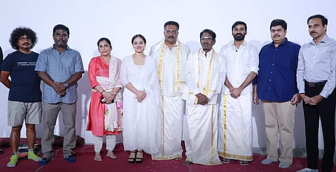 The cast and crew of Thiruchitrambalam