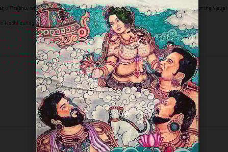 First poster of sci-fi comedy Gaganachari released