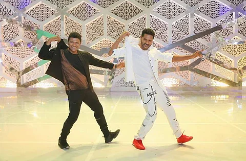 Puneethrajkumar and Prabhudheva