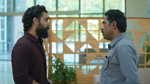 Tovino and Suraj in Kaanekkaane