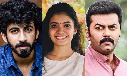 Roshan Mathew, Anna Ben, and Indrajith Sukumaran