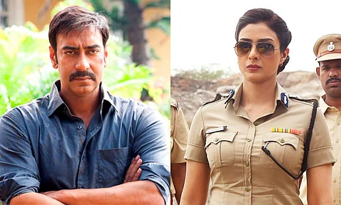 Ajay Devgn and Tabu from Drishyam