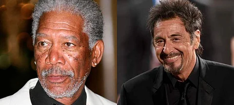 Morgan Freeman, Al Pacino in Sniff