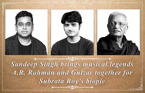 AR Rahman, Sandeep Singh and Gulzar