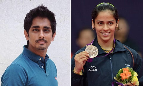 Siddharth and Saina Nehwal