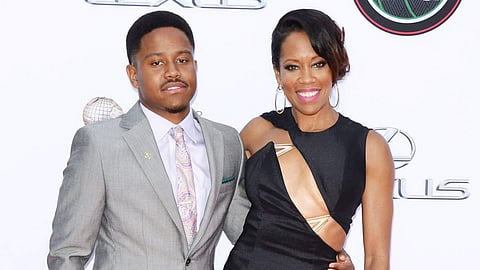 Regina King and her son, Ian Alexander Jr.