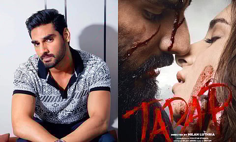 Ahan Shetty, Tadap poster