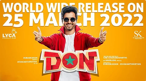 Sivakarthikeyan's Don to hit screens on March 25