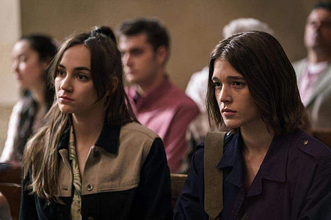 A still from the series