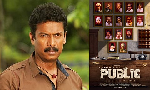 First look of Samuthirakani in Public out