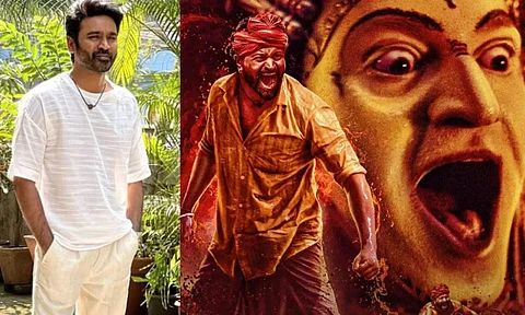 Dhanush heaps praise on Rishabh Shetty's Kantara